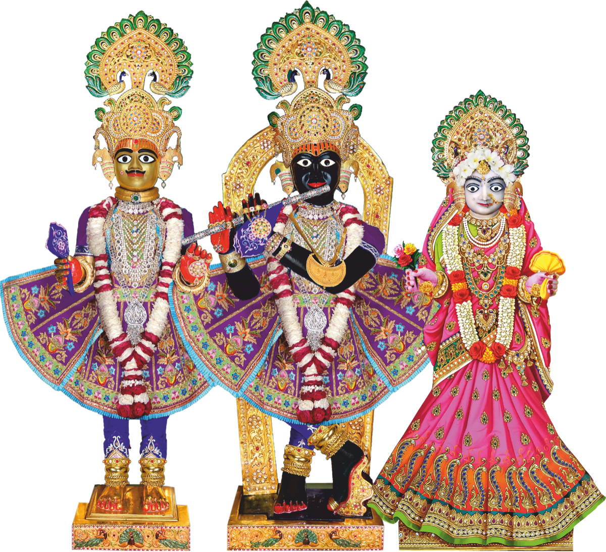Radha-Krishna-Gopinath triad
