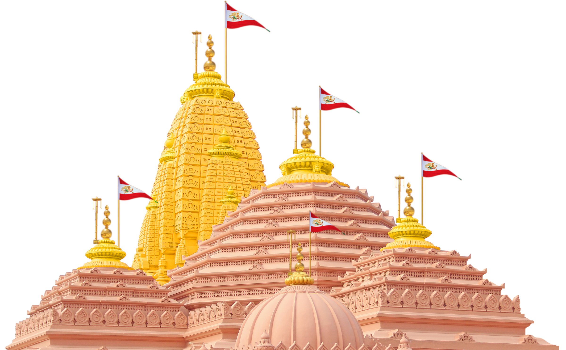 Nilkanthdham on the Narmada